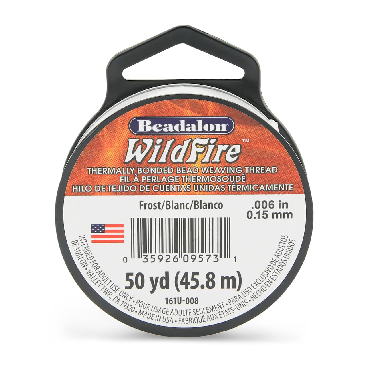 Fil à perlage WildFire de Beadalon, 0,15 mm